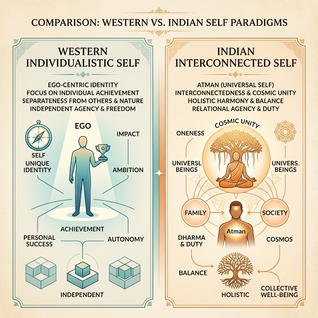 Western vs Indian Self